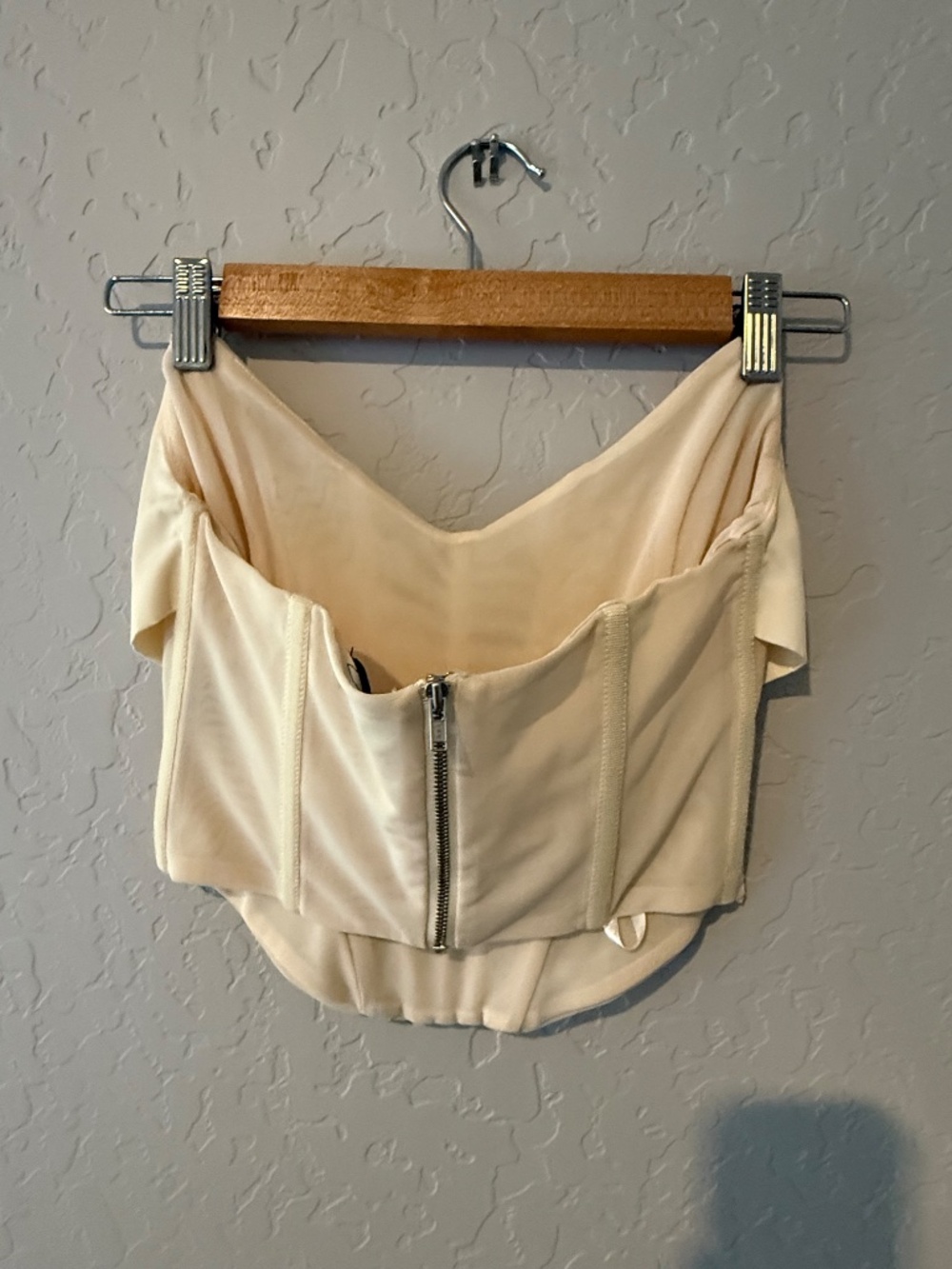 NBD Hailee Bustier Top in Ivory - Picture 4 of 4